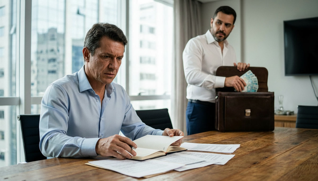 Sócio tirou dinheiro da empresa sem autorização: o que fazer juridicamente